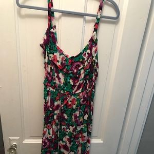 Torrid size 2 floral high low dress